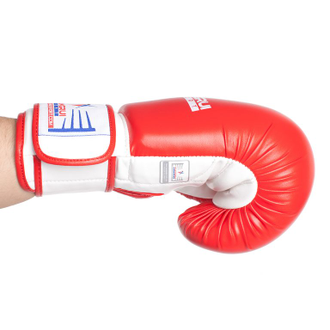 Перчатки боксерские из экокожи на липучке
