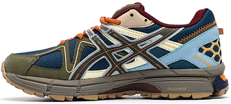 Asics Gel Kahana 8 Brown Blue Синие с коричневым