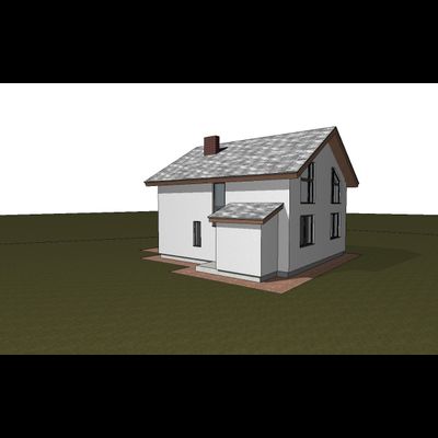 Двухэтажный дом с тремя спальнями 124м² (S74)