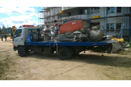 Перевозка прицепов и строительной техники 13.08.2016