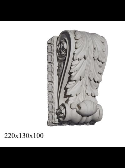 кронштейн гипсовый КРН-01 для интерьера