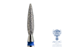 117967 Фреза алмазная головка КМИЗ Пламя острое ГСАП 2,3П-10С
