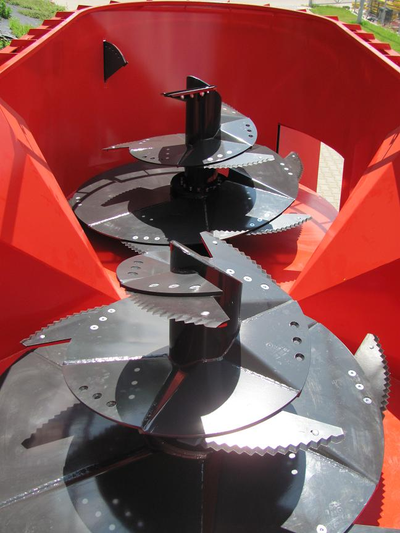 Миксер-кормораздатчик двухроторный Belmix Т-659 14м³ (объем также 16/18/20м³) - 2