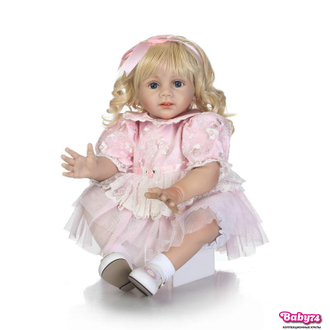 Кукла реборн — девочка  "Лилия" 60 см