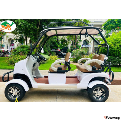 Гольфкар GreenCamel Сонора A40 New (4 seats 2500W 225/40-10' литые) белый