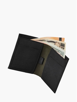 Кошелек Alpaka Ark Bifold Cash Wallet Axoflux 300D Black фото 1