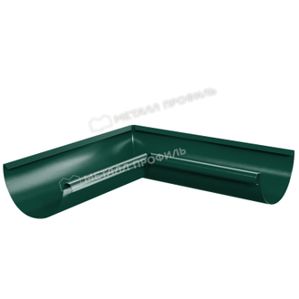 Угол желоба наружный для водосточной системы FORAMINA Plastisol RAL6005