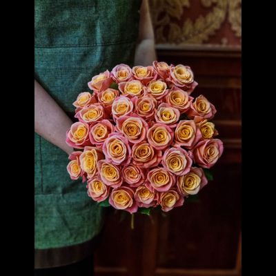 Роза Россия 50 см 35 шт
