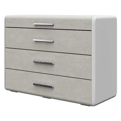 ЗБР053 Комод Вива (Белый глянец) . Размер: 1033*750*440