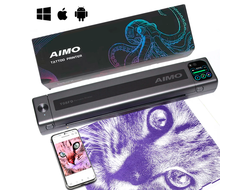 Беспроводной тату принтер AIMO T08FD Tattoo Stencil Thermal Printer