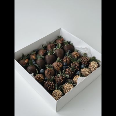 Набор 25 клубник в шоколаде "Большой"