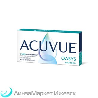 Мультифокальные контактные линзы Air Optix Aqua MultiFocal (Аир Оптик Аква) в ЛинзаМаркет Ижевск