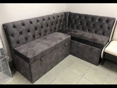 Скамья угловая Венеция кожзам (Бонмебель)