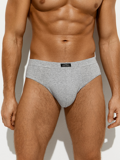 серый меланж