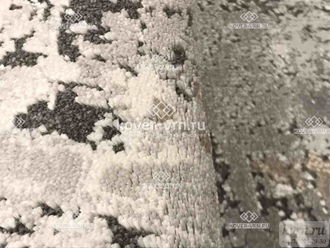 Ковровая дорожка Grand 23319-970 grey-beige / ширина 0.8 м