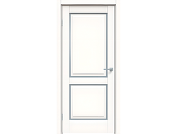 Триадорс Дверь 652 Белоснежно-матовая