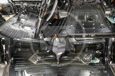 Шумоизоляция Toyota Land Cruiser 76 / Тойота Ленд Крузер 76