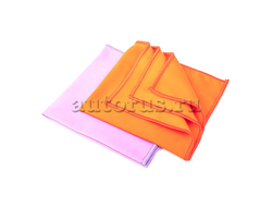 Салфетка из микрофибры 38х38 см (2шт) замша для стекол ARNEZI A0406018