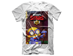 Футболка Бравл Старс, Brawl Stars №9 с Карлом