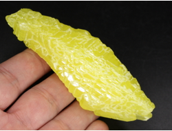 Сера, кристалл (98*36*29 мм, 69 г) №38198