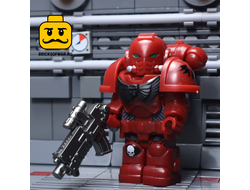 Конструктор фигурка Космодесантник, легион Кровавые Ангелы, Вархаммер 40000