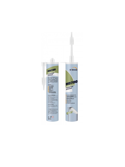 Клей монтажный HI WOOD HD700, 280 мл, белый