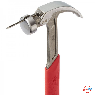 Молоток с закругленным гвоздодером Milwaukee 570 г 4932478656