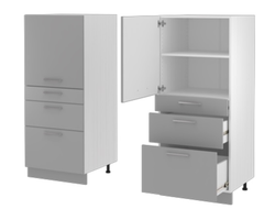 Кухонный пенал П-143 Аляска