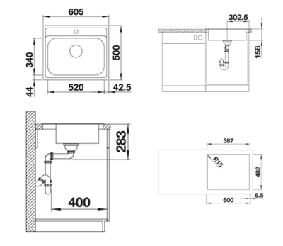 Мойка Blanco Dana 6