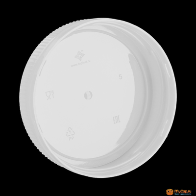 Крышка пластиковая Ирма DIN 58 с контролем первого вскрытия