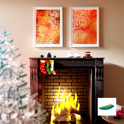 Пара постеров «Карта. Карибский бассейн и Южная Америка» и «Карта. Средиземноморье и Северная Африка» из коллекции «Странствия»