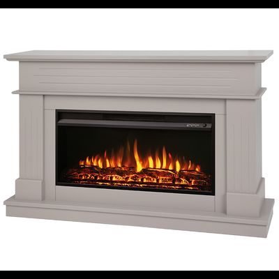 Линейный электрокамин Regent BGC с очагом Flash 36