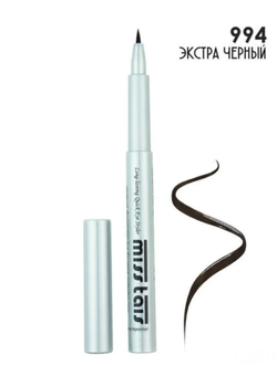 MISS TAIS Подводка-фломастер для глаз экстра черная