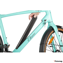 Электровелосипед Eltreco Olymp бирюзовый