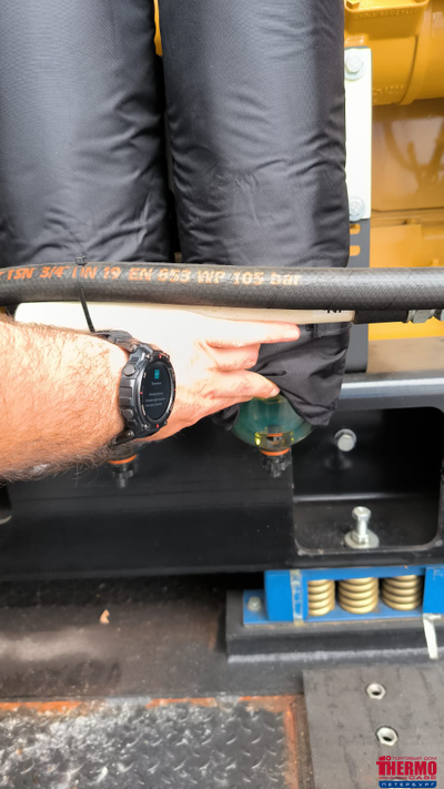 Комплект подогрева для 1-го фильтра сепаратора Racor 731000 FH 24В (150Вт) (терм.50/10)