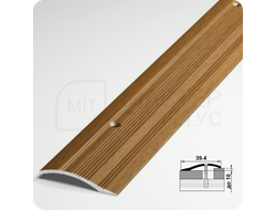 Порог разноуровневый Лука ПР 02.2700.088 Орех