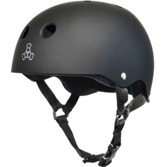Купить защитный шлем Triple Eight SWEATSAVER (All Black Rubber) в Иркутске