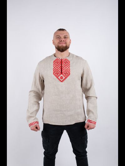 Рубаха "Сердечная" с вышивкой