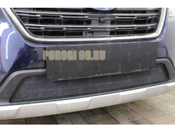 Защита радиатора Subaru Outback V рестайлинг 2017- black PREMIUM