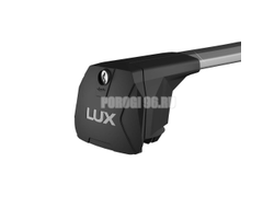 Багажник на крышу автомобиля LUX SCOUT-2 серый для Haval H5 II 2023- на интегрированные рейлинги