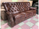 Элитный Итальянский кожаный диван-кровать в стиле Chester. 100% натуральная кожа со всех сторон. Premium мебель.