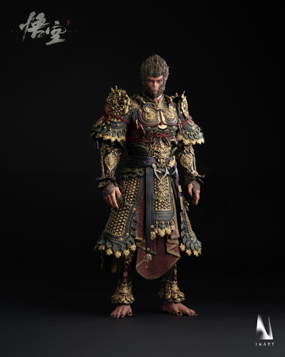 Сунь Укун, Царь Обезьян (Black Myth: Wukong) - Коллекционная фигурка 1/6 The Black Myth: Wukong Great Sage Armor Set (MAG015) - INART