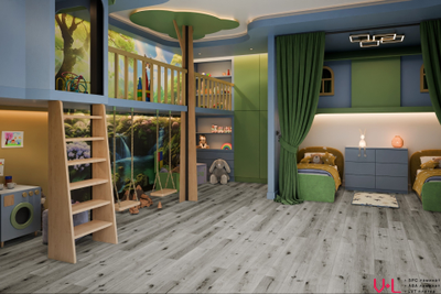 SPC ламинат Damy Floor Family Дуб Классический Серый / Classic Gray Oak T7020-2