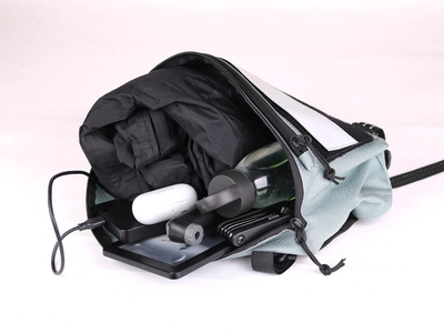 Сумка на пояс GO Funny Waist Pack XL Светло-Серая