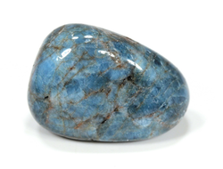 Апатит синий, галтовка, Бразилия (31*21*17 мм, 21 г) №28448