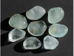 Топаз голубой галтовка в ассортименте, Нигерия (12-17 мм, 3-4 г) №35030