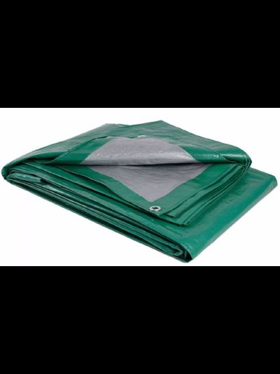 Тент Тарпаулин укрывной 6х10 м, 90 г/м2, шаг люверсов 1 м