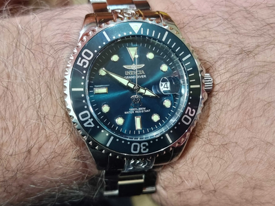 Часы Invicta 18160 Grand Diver Automatic