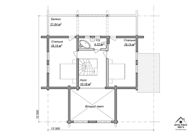 "Банный Рай": Дом из Клееного Бруса с Баней для Истинного Комфорта 179,41 м²