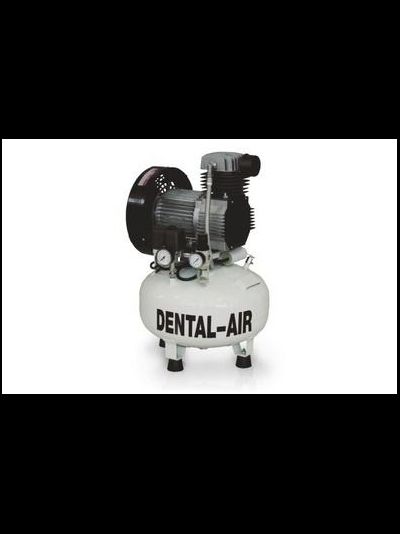 КОМПРЕССОР ВОЗДУШНЫЙ БЕЗМАСЛЯНЫЙ DENTAL AIR 2/24/5, ресивер 24 л